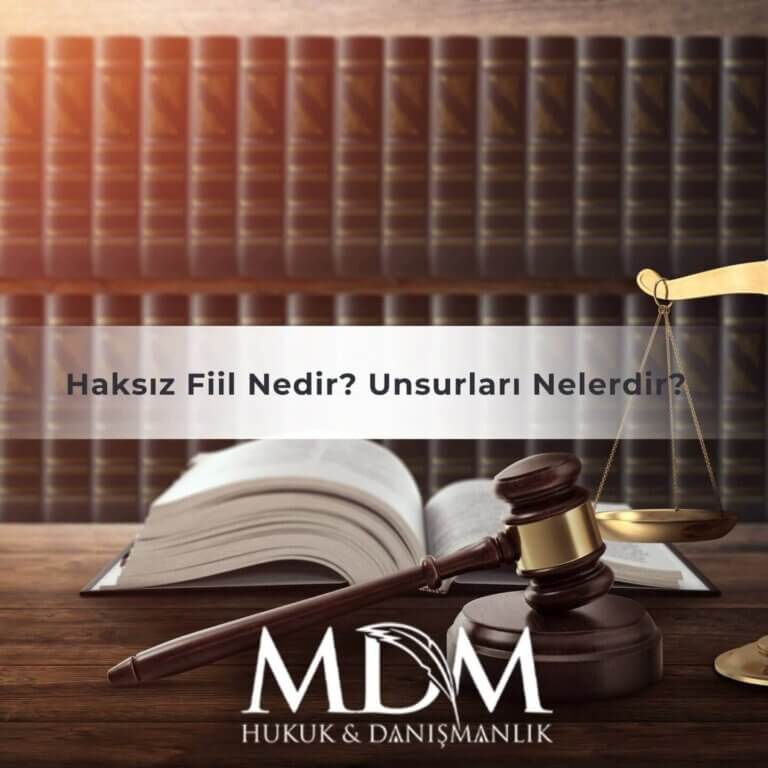 Haksız Fiil Nedir Unsurları Nelerdir