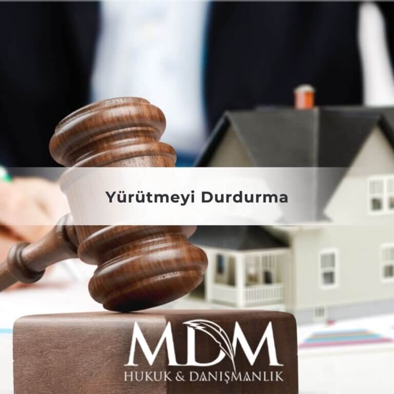 Yürütmeyi Durdurma