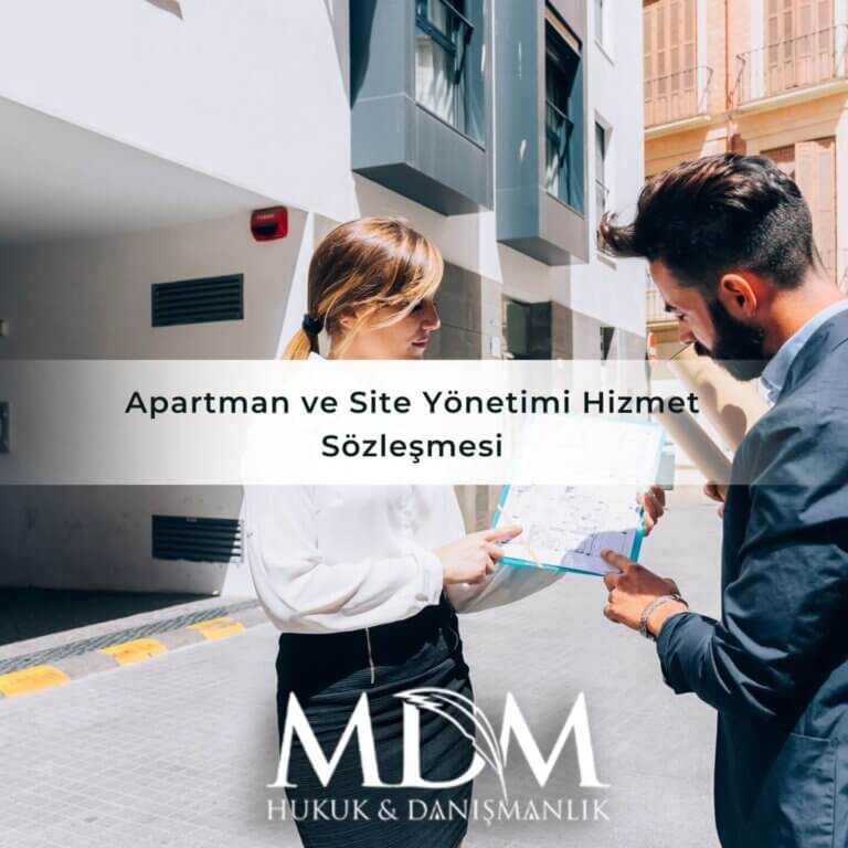 Apartman ve Site Yönetimi Hizmet Sözleşmesi