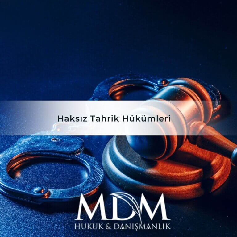 Haksız Tahrik Hükümleri