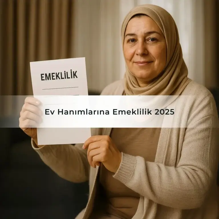 Ev Hanımlarına Emeklilik 2025