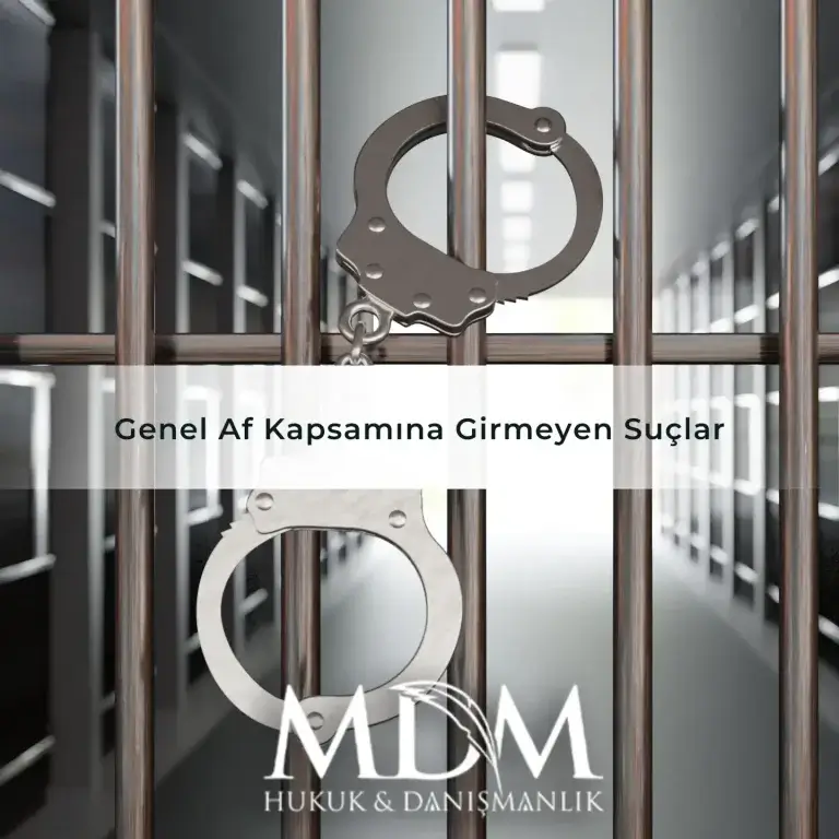 Genel Af Kapsamına Girmeyen Suçlar