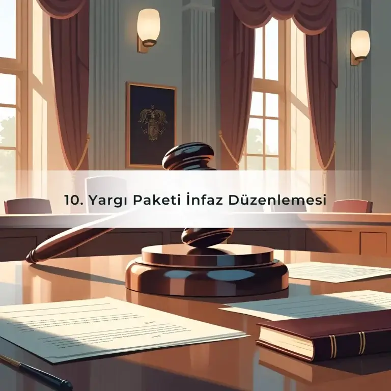 10. Yargı Paketi İnfaz Düzenlemesi