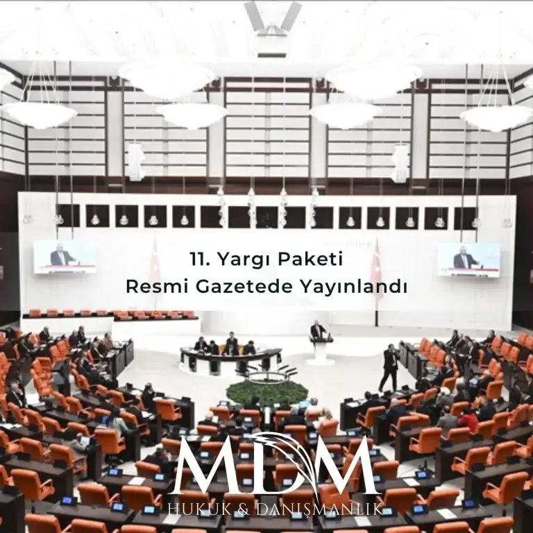 11. Yargı Paketi Resmi Gazetede Yayınlandı
