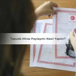 Tapuda Miras Paylaşımı Nasıl Yapılır?