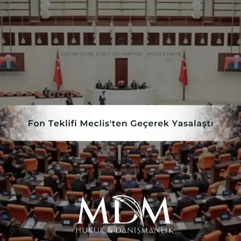 Ferhat Gebeş - Ankara Ceza Hukuku Ve Ağır Ceza Davaları 10 Fon Teklifi Meclis&Amp;Apos;Ten Geçerek Yasalaştı